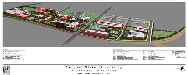 Coppin State Map Angle